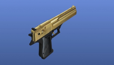 Gold Desert Eagle